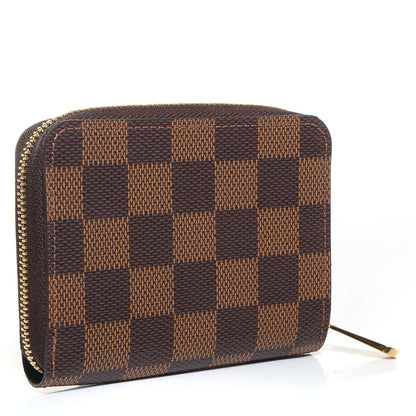 Louis Vuitton Damier Ebene Zippy Coin Purse 3 of 7