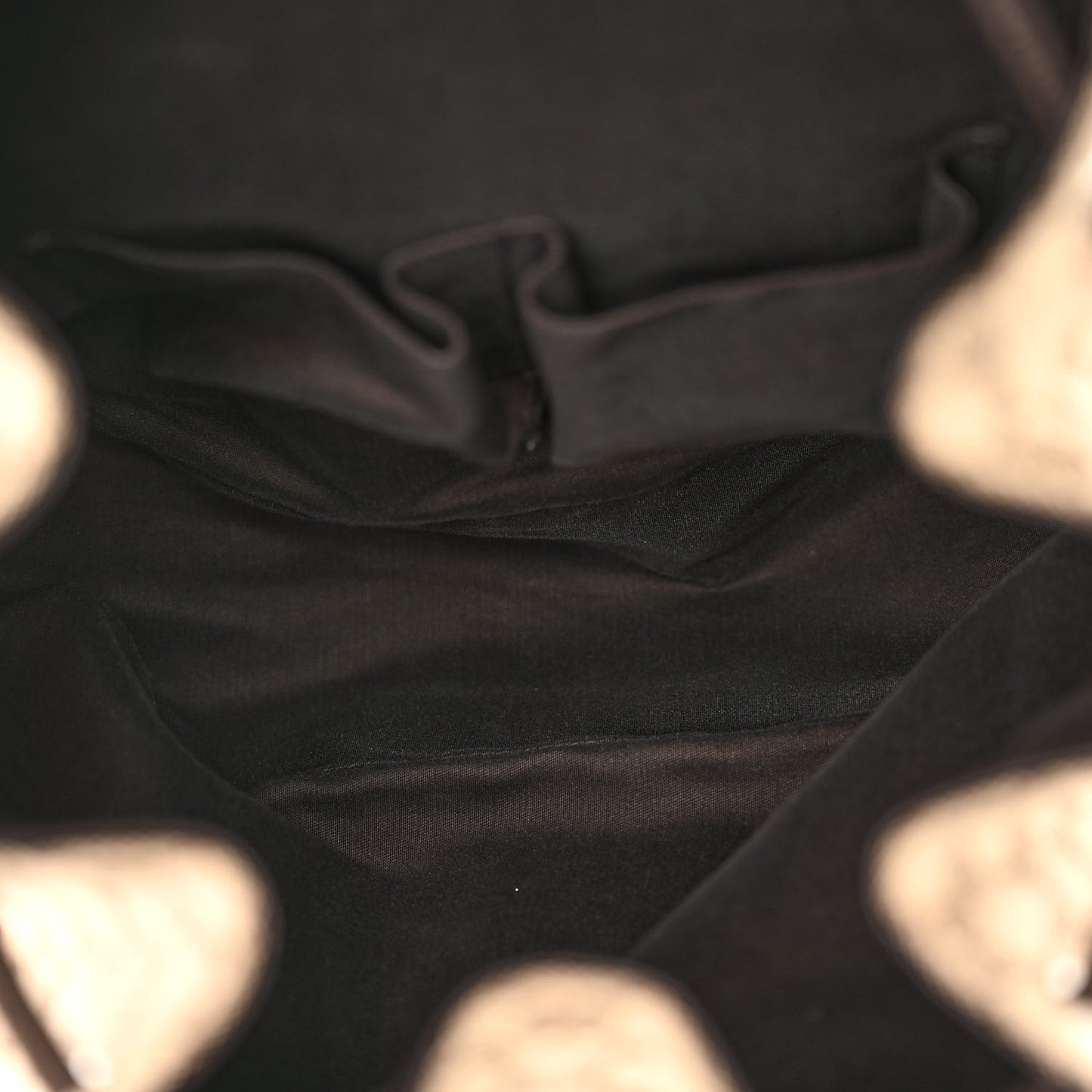 Monogram Dollar Calfskin O Drawstring Backpack Beige Ebony Testa di Moro Dark Chocolate
