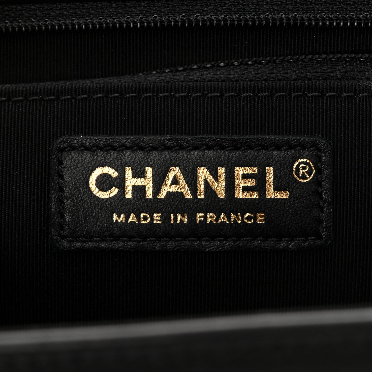 Chanel Calfskin Quilted Large Chain Link Full Flap Black 6 of 11