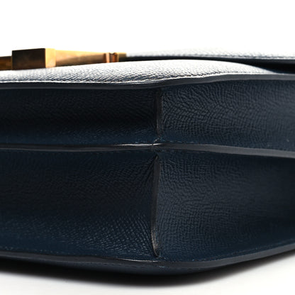 Hermes Epsom Constance 24 Bleu Indigo 10 of 13