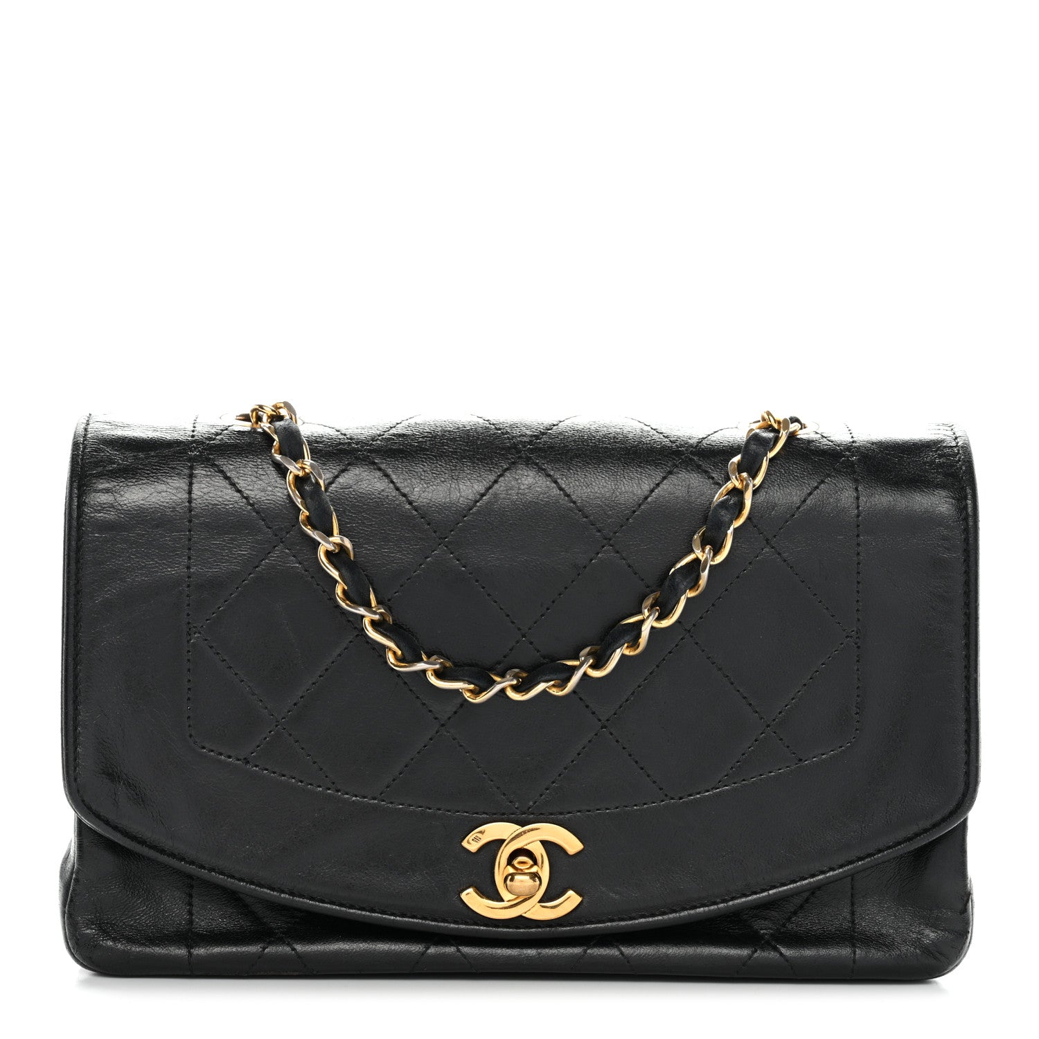 Chanel Lambskin Quilted Small Single Flap Black 3 of 37