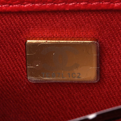 Chanel Caviar Quilted Medium Business Affinity Flap Red 7 of 11