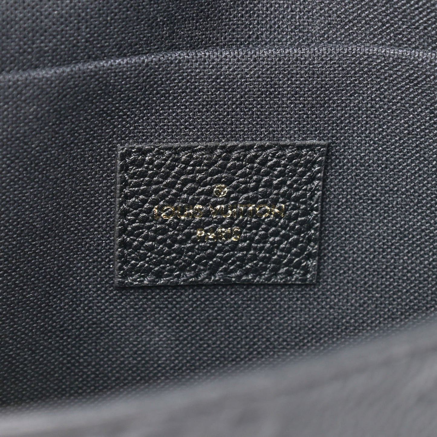 Empreinte Pochette Felicie Chain Wallet Black