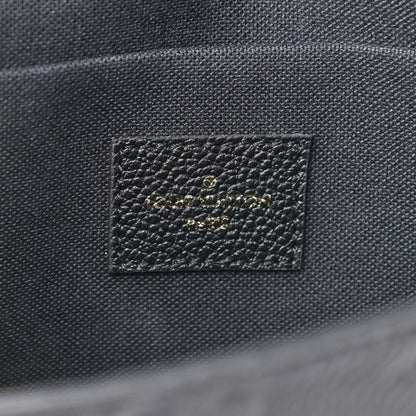 Louis Vuitton Empreinte Pochette Felicie Chain Wallet Black 7 of 13