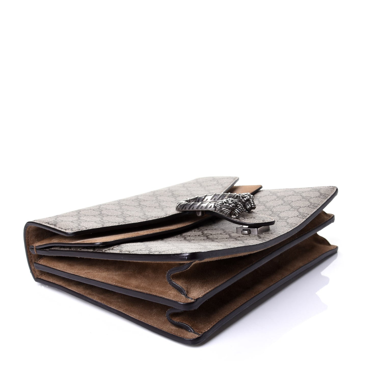 GG Supreme Monogram Medium Dionysus Shoulder Bag Taupe