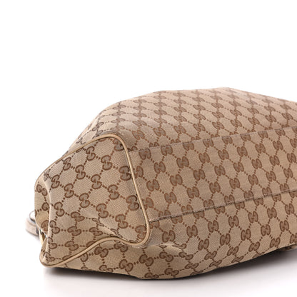 Gucci Monogram Medium Sukey Tote Champagne 11 of 14