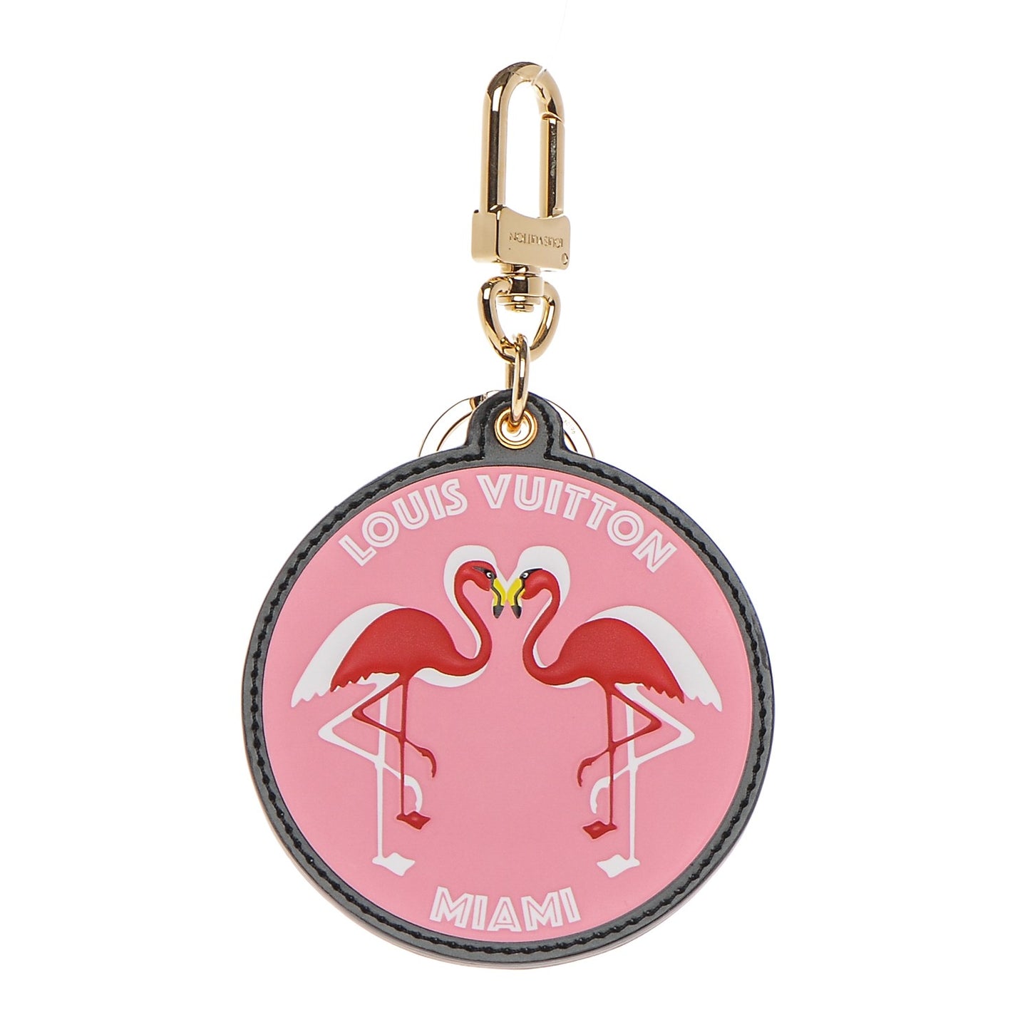 World Tour Flamingo Bag Charm Key Holder
