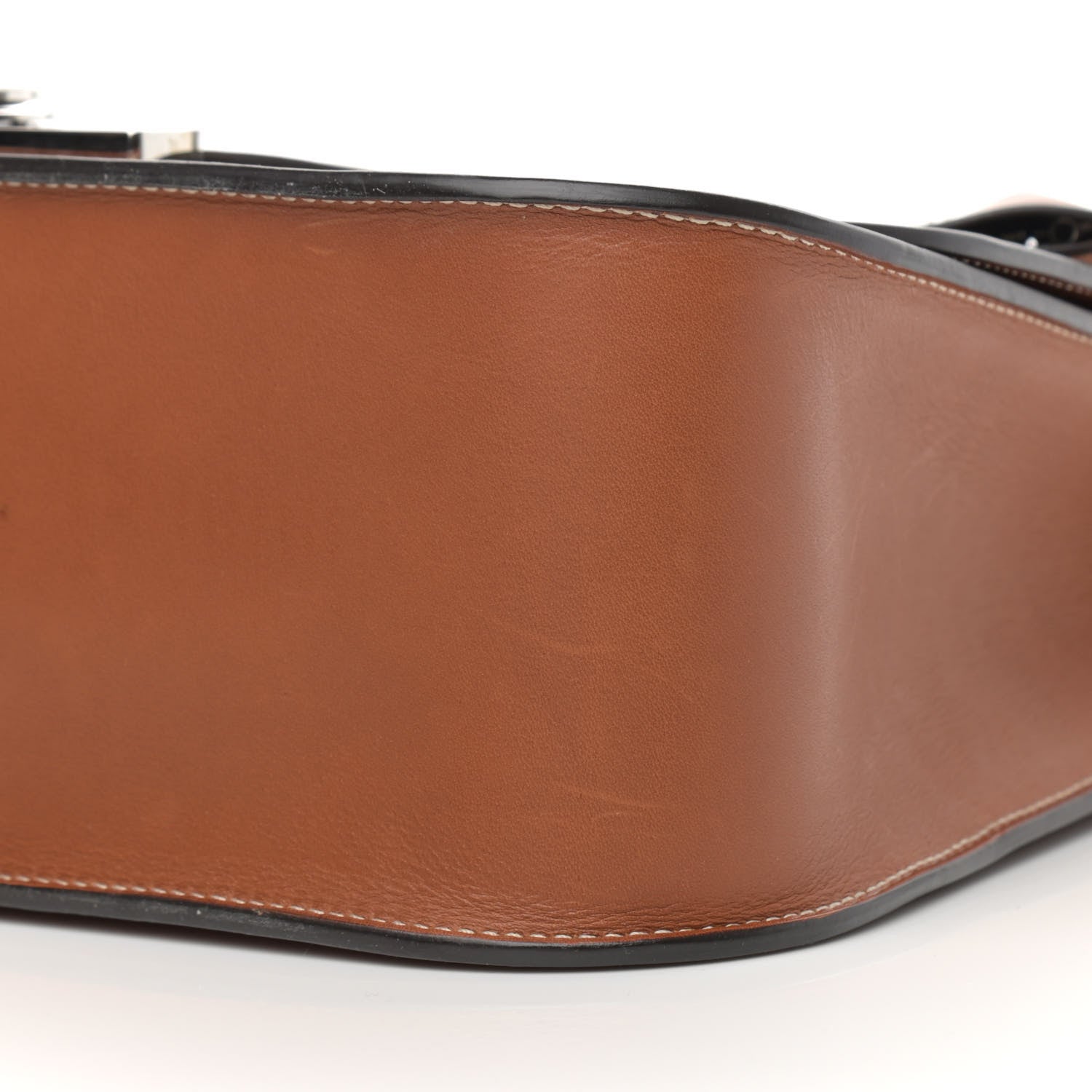 Moynat Barenia Rejane Saddle Bag Tan 9 of 13