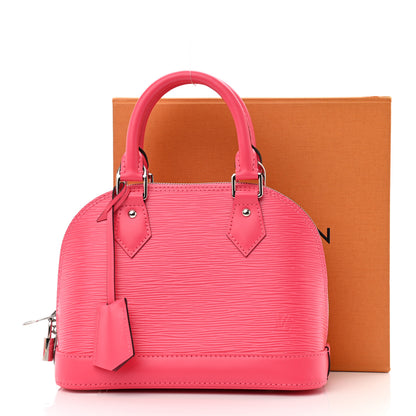 Louis Vuitton Epi Jacquard Alma BB Dragon Fruit 13 of 13