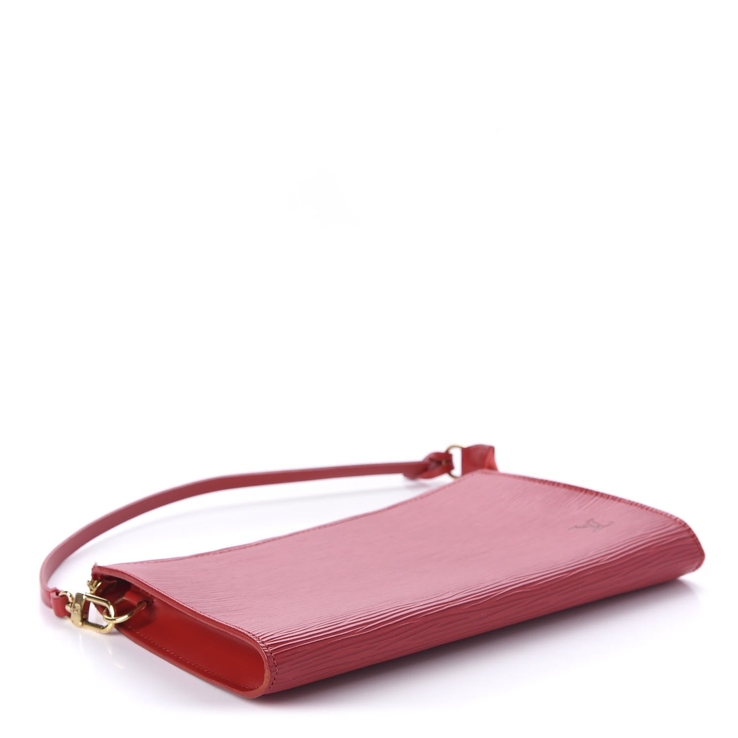 Louis Vuitton Epi Pochette Accessories 24 Castillan Red 4 of 11