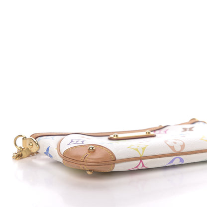 Louis Vuitton Monogram Multicolor Pochette Milla MM White 7 of 11