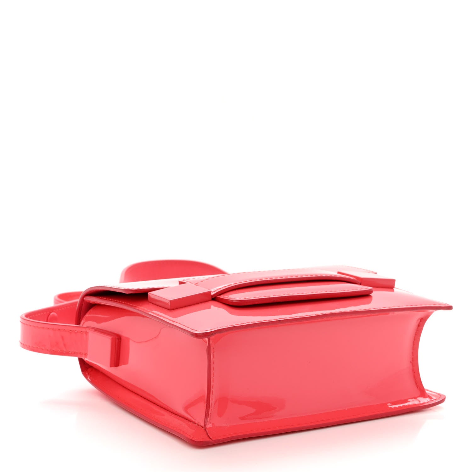 Delvaux Vernis Mini Madame Crossbody Rose Candy 4 of 10