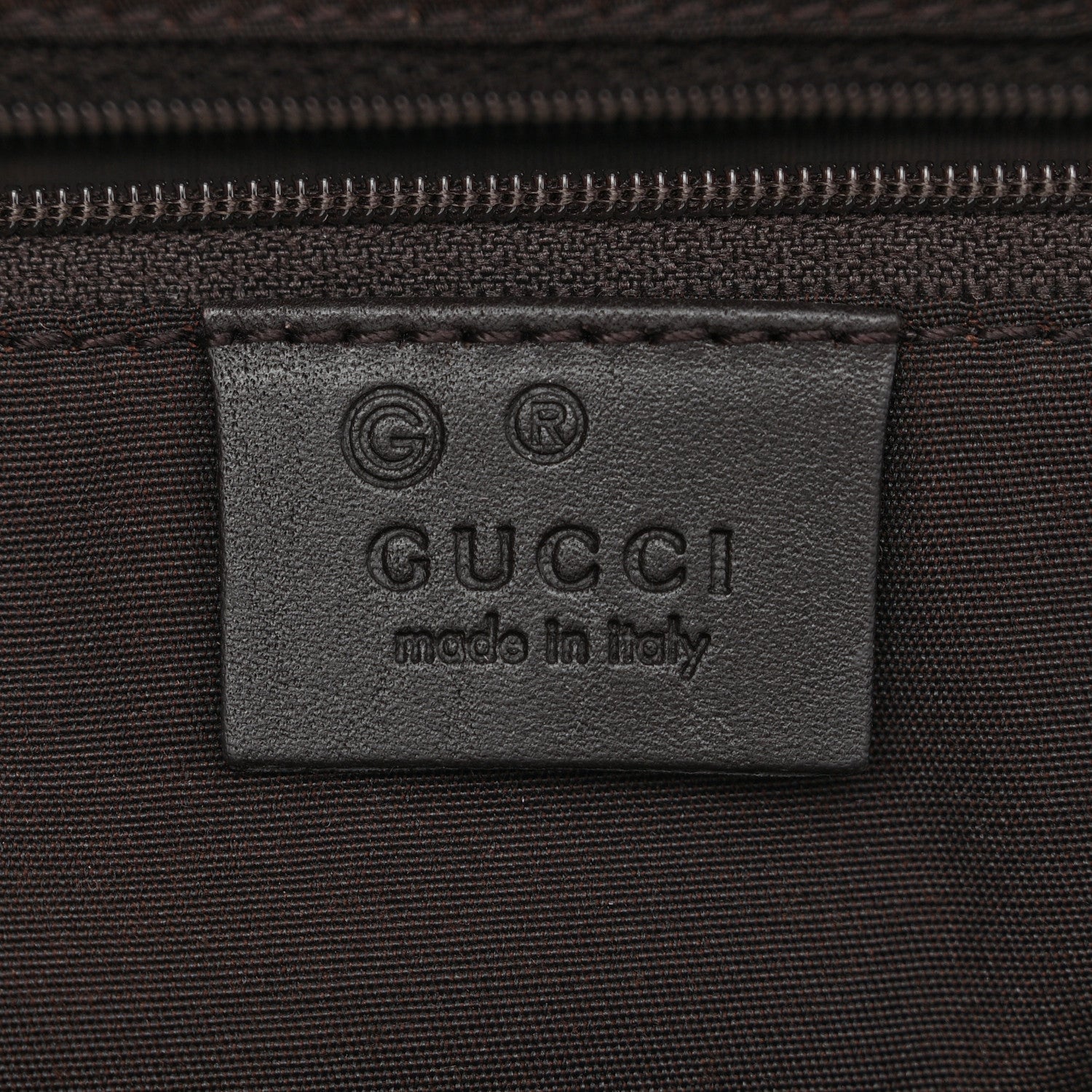 Gucci Nylon Monogram Small Boston Dark Brown 6 of 10