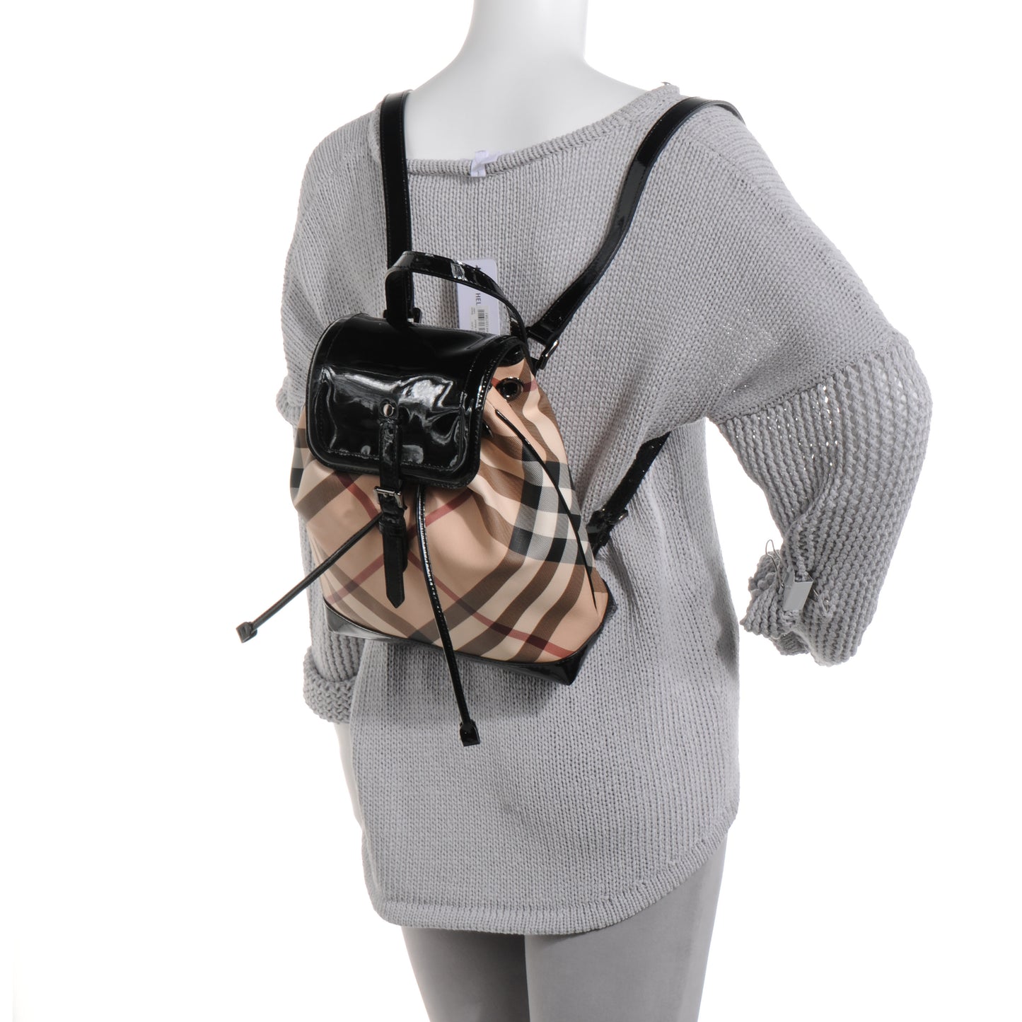 Patent Nova Check Backpack