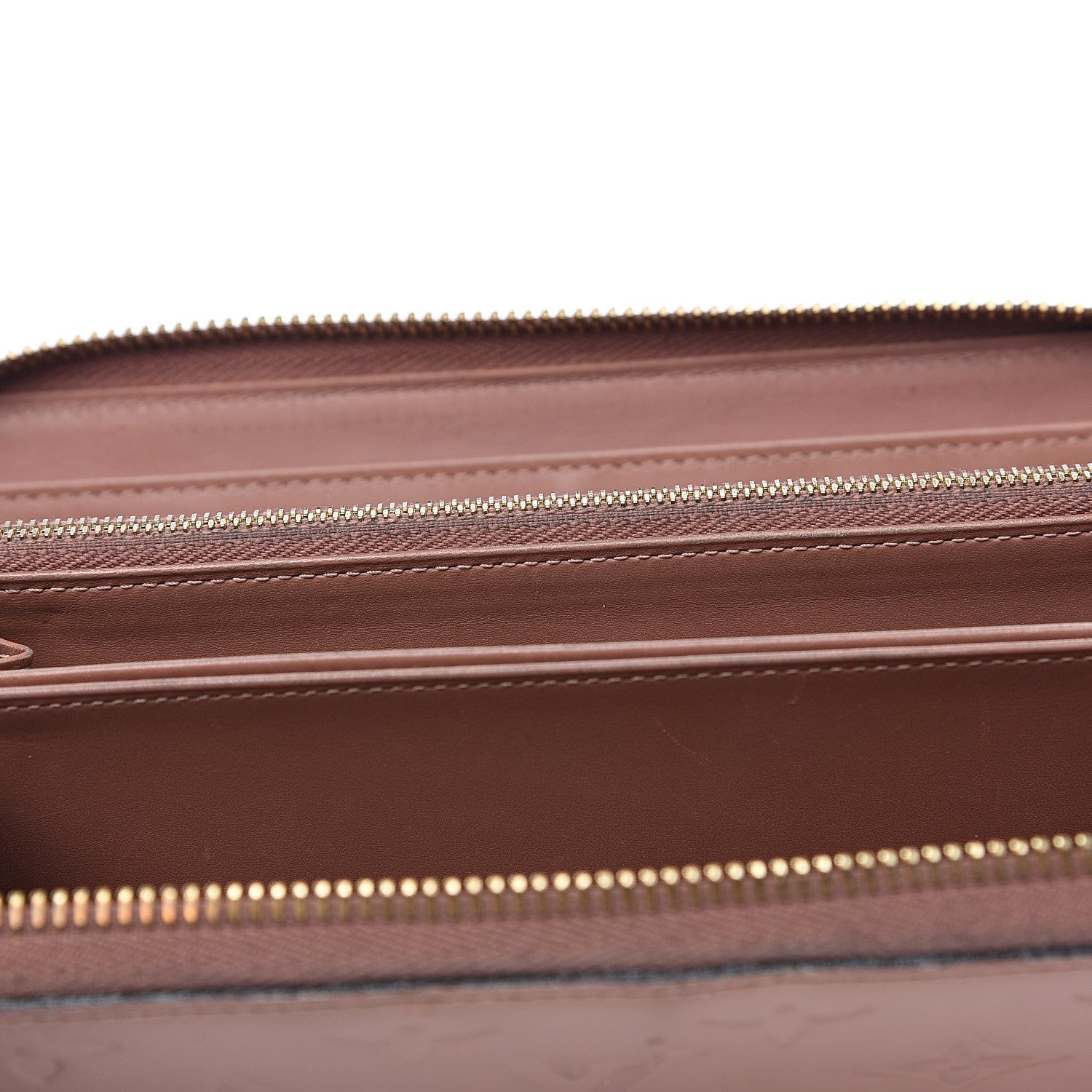 Louis Vuitton Vernis Zippy Wallet Rose Velours 13 of 16