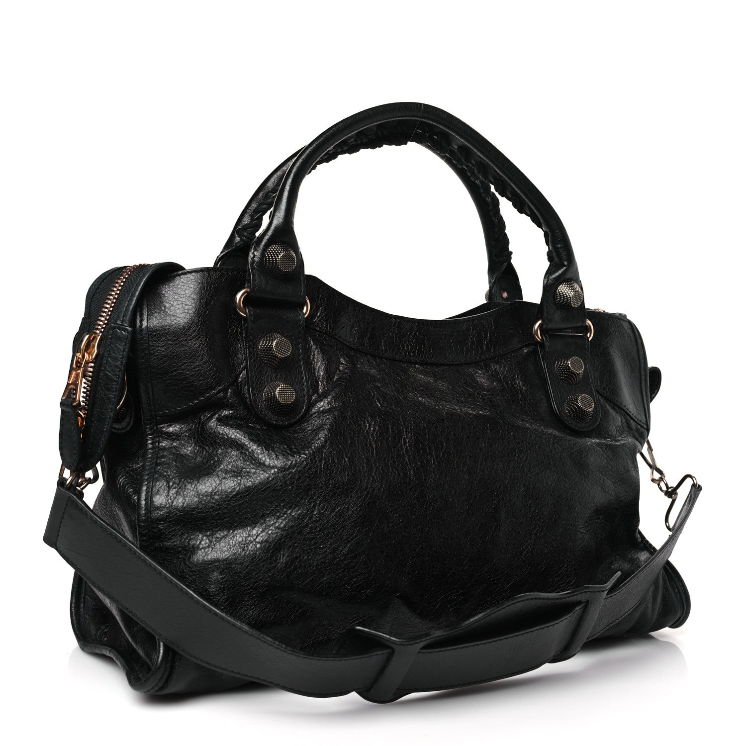 Balenciaga Agneau Giant 21 Rose Gold Hardware City Black 3 of 9