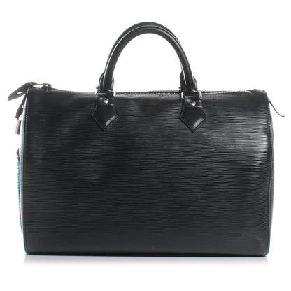 Louis Vuitton Epi Speedy 30 Black 1 of 10