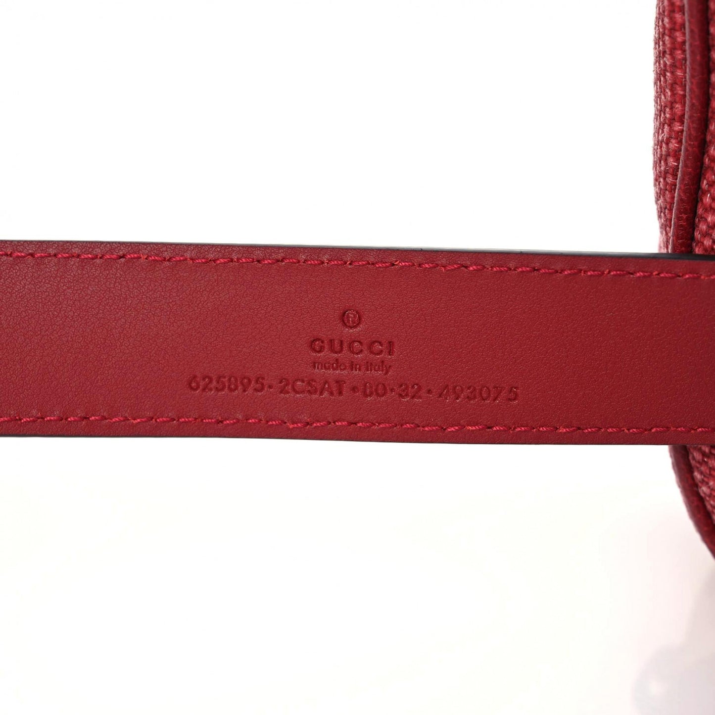 Canvas Marley Stripe Script Logo Gucci 80 Belt Bag Multicolor