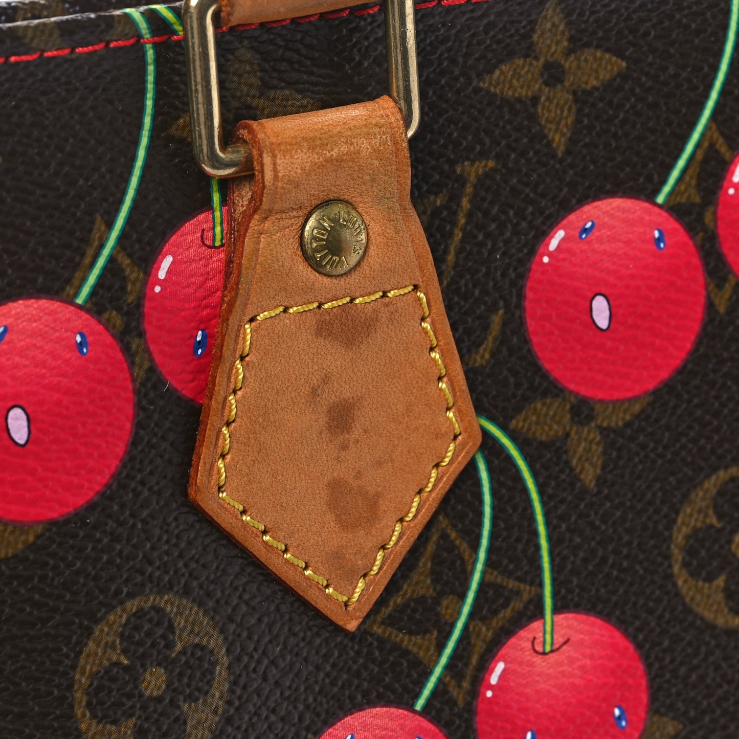 Monogram Cerises Sac Plat