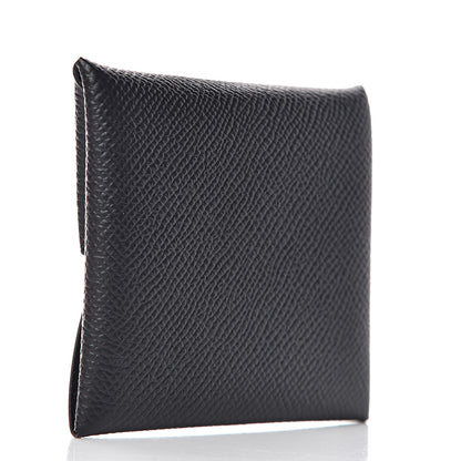 Hermes Epsom Bastia Coin Purse Black 3 of 7