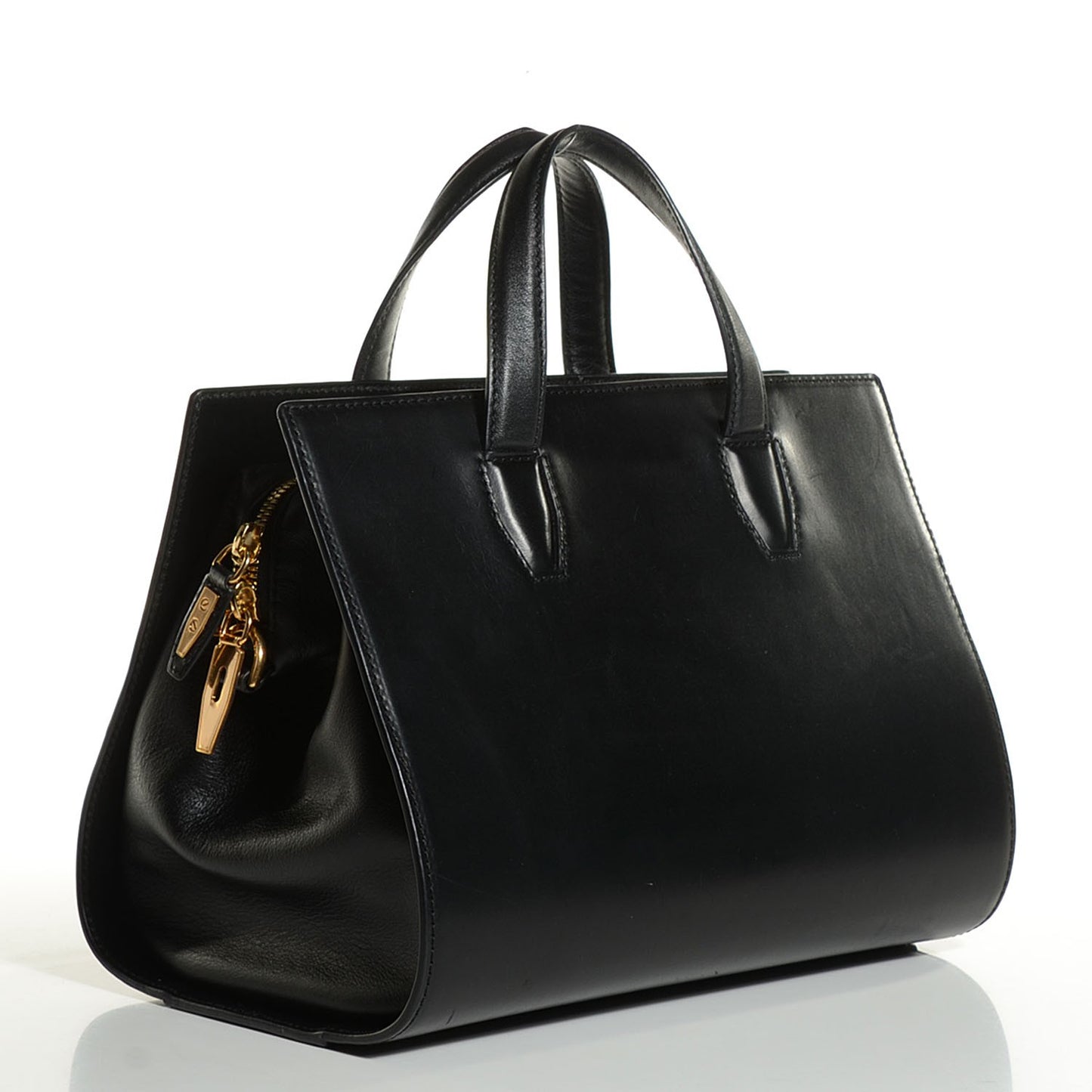 Calfskin Pelican Satchel Black