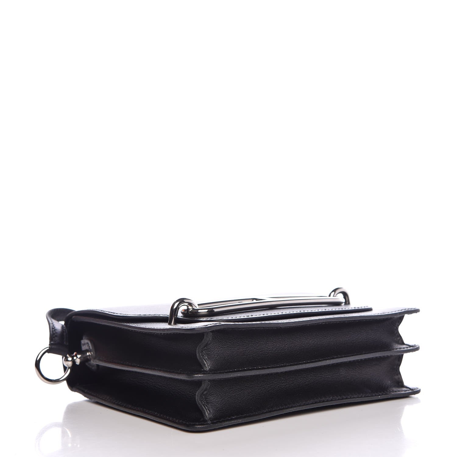 Hermes Evergrain Mini Sac Roulis Black 5 of 13