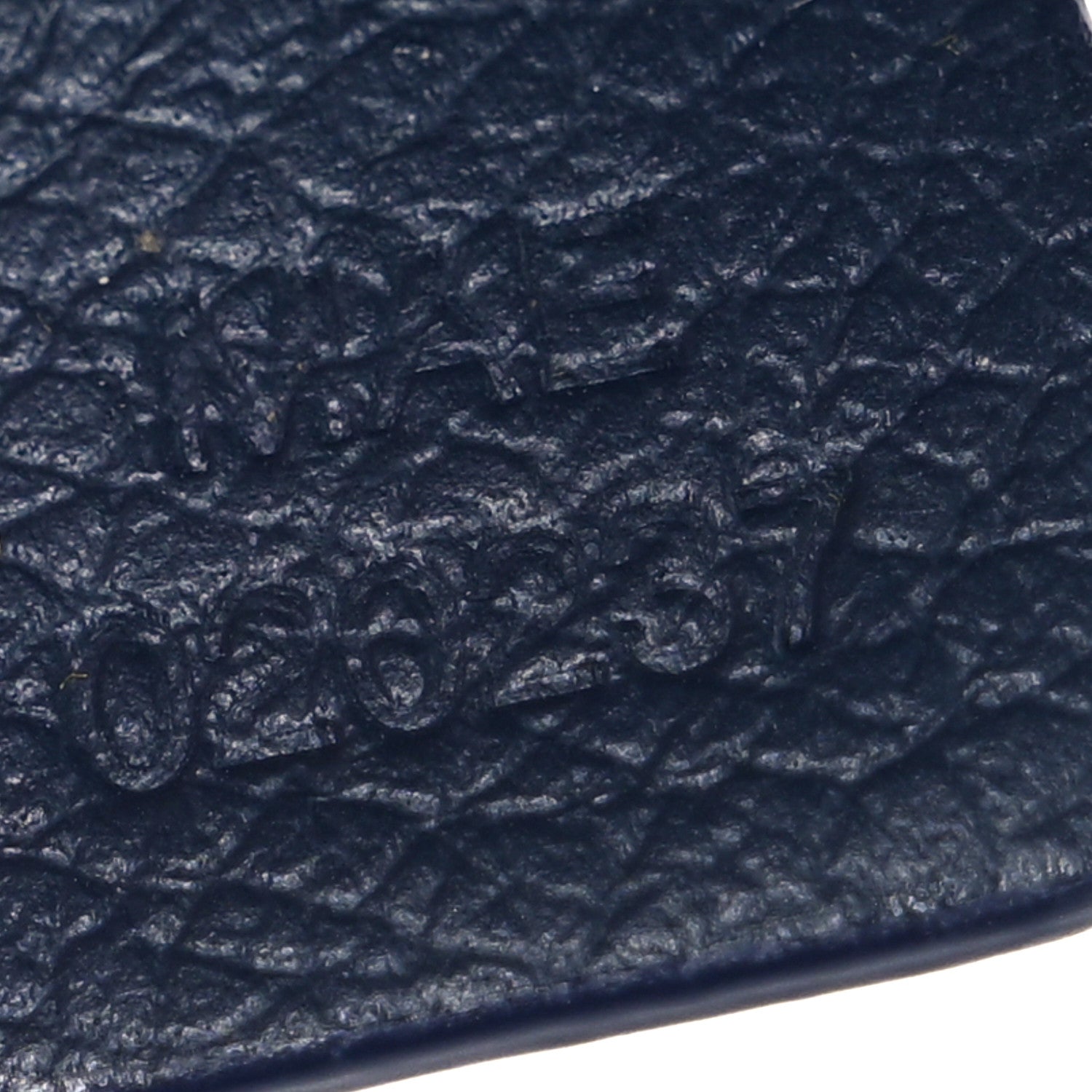 Goyard Goyardine Vendome Toiletry Pouch Navy 7 of 7