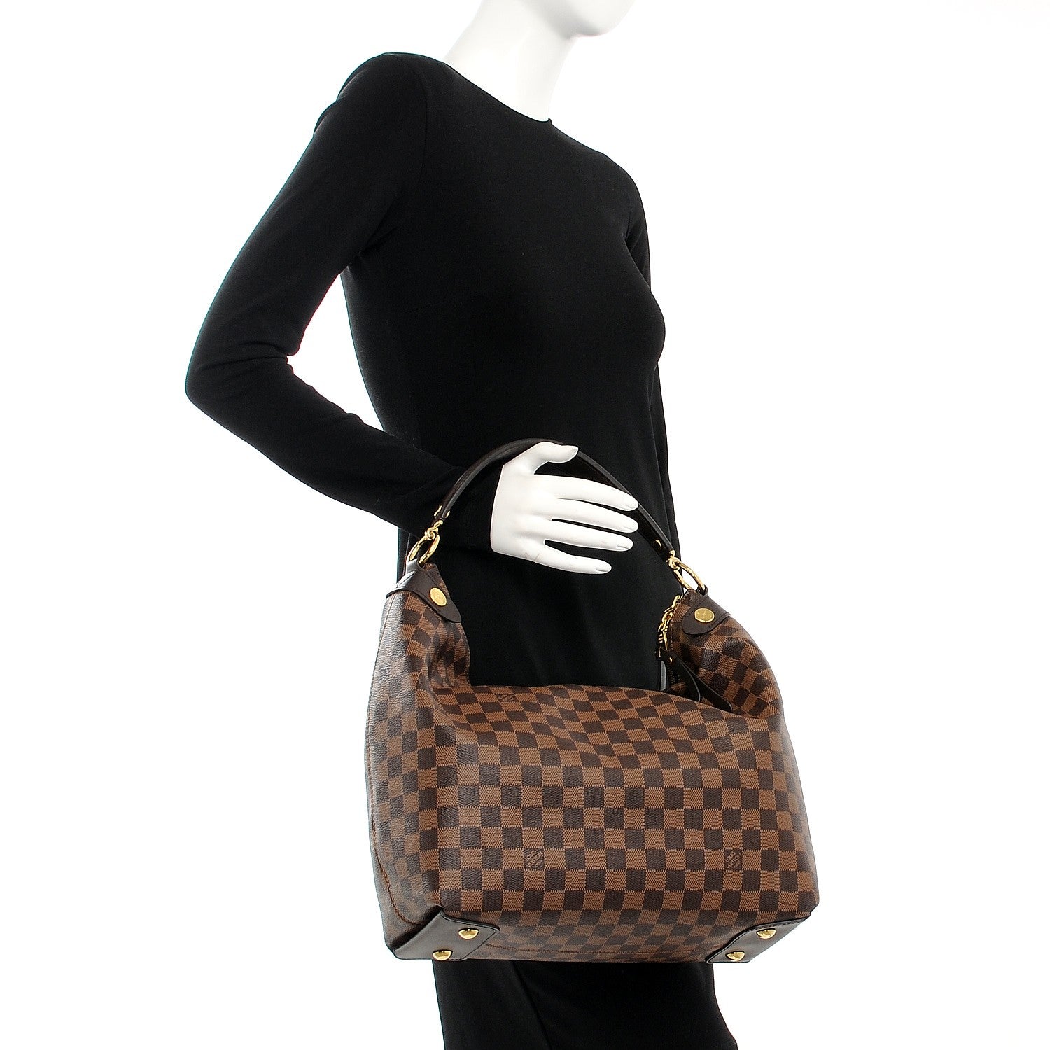 Louis Vuitton Damier Ebene Duomo Hobo 2 of 9