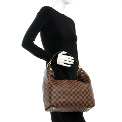 Louis Vuitton Damier Ebene Duomo Hobo 2 of 9