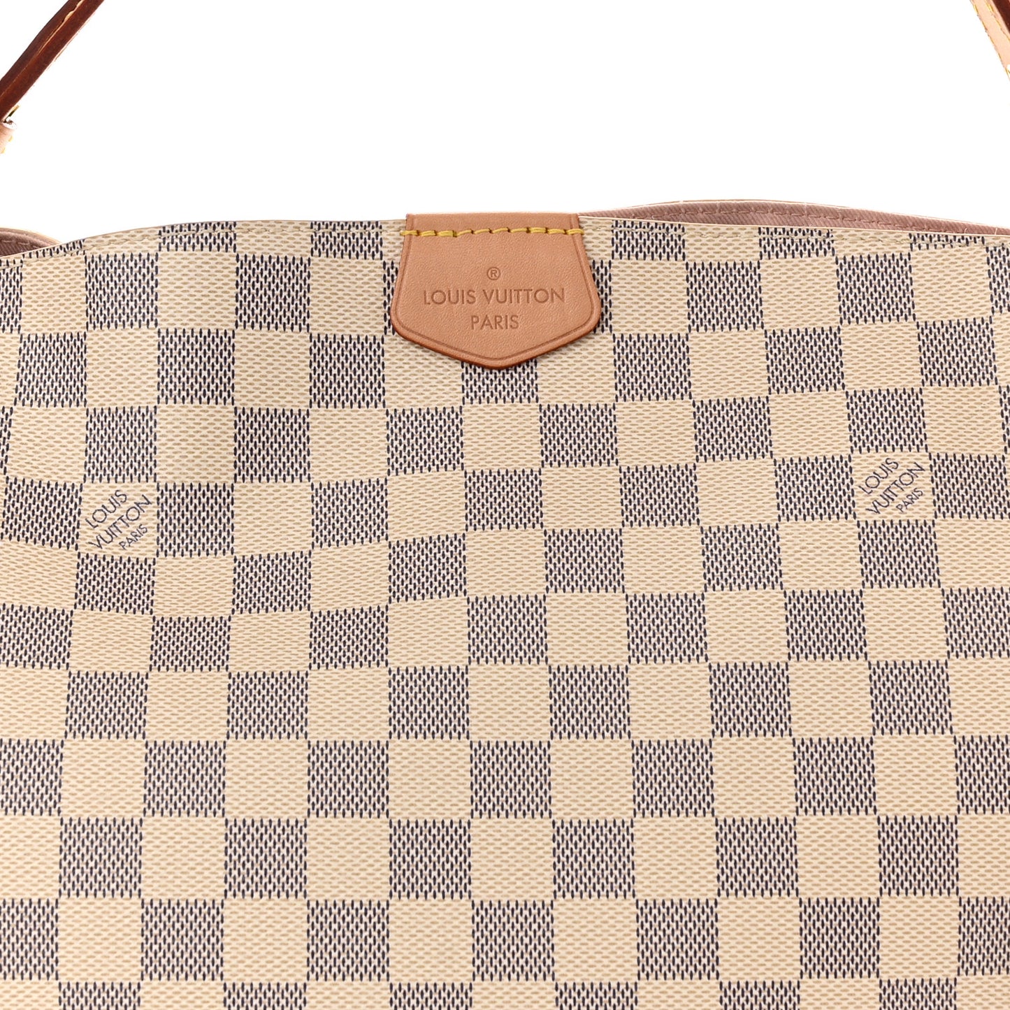 Damier Azur Graceful PM Rose Ballerine