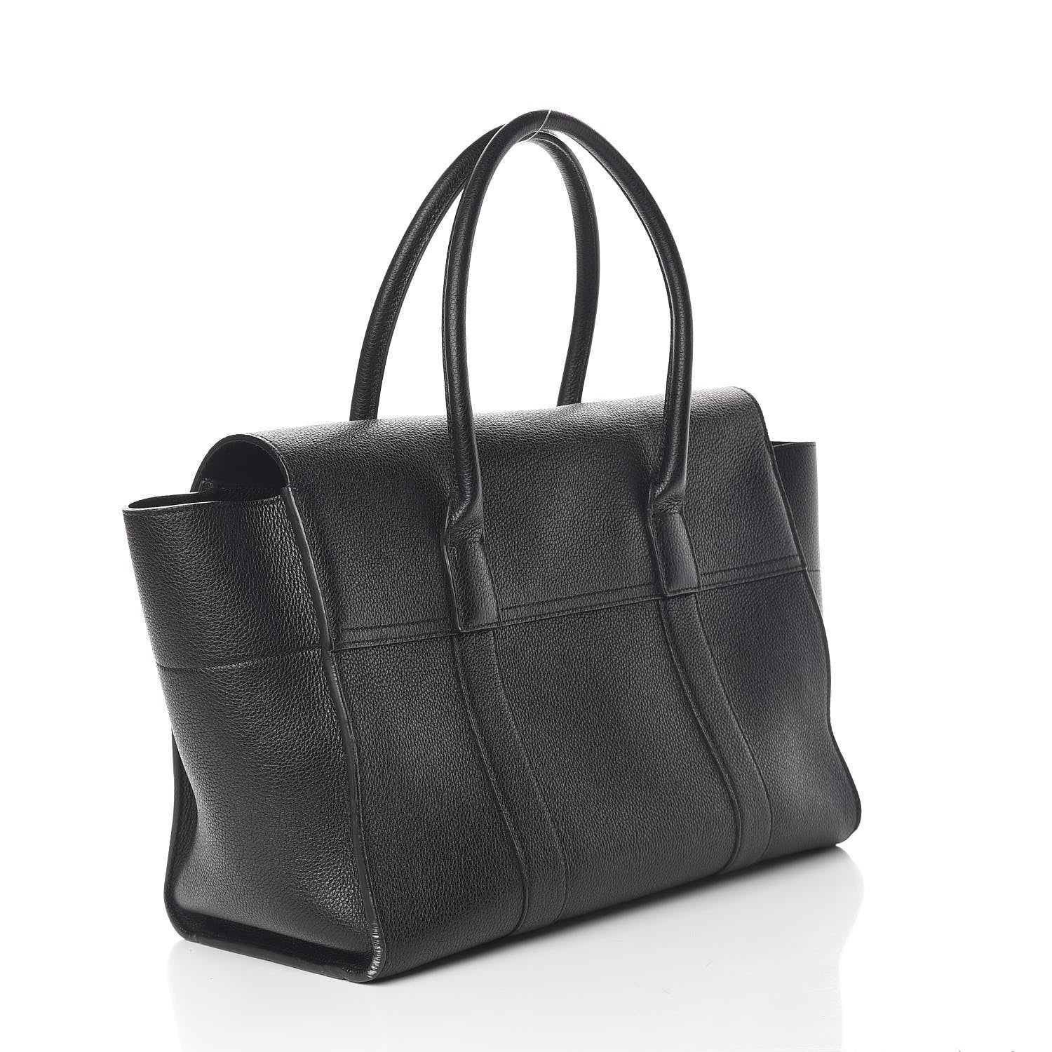 Mulberry Small Classic Grain Bayswater Black 3 of 12