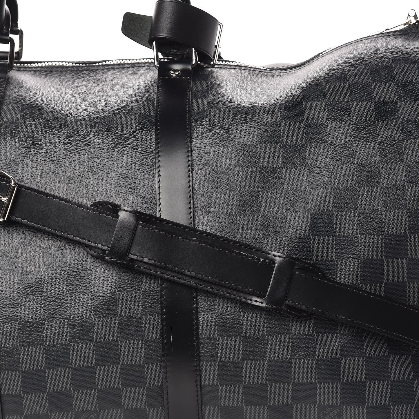 Damier Graphite Keepall Bandouliere 55