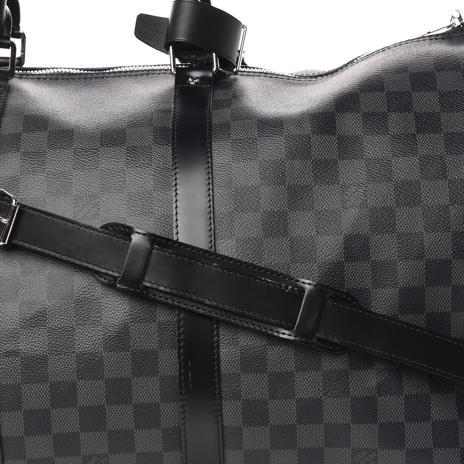 Louis Vuitton Damier Graphite Keepall Bandouliere 55 11 of 12