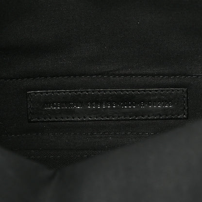 Balenciaga Cotton Canvas Calfskin S Navy Cabas Black 8 of 15