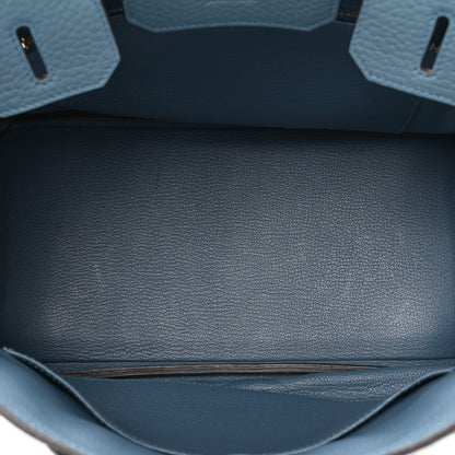 Hermes Togo BIRKIN 30 Cobalt 5 of 12