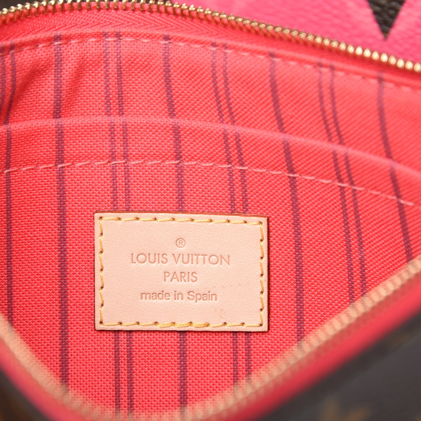 Monogram V Neverfull MM Grenade
