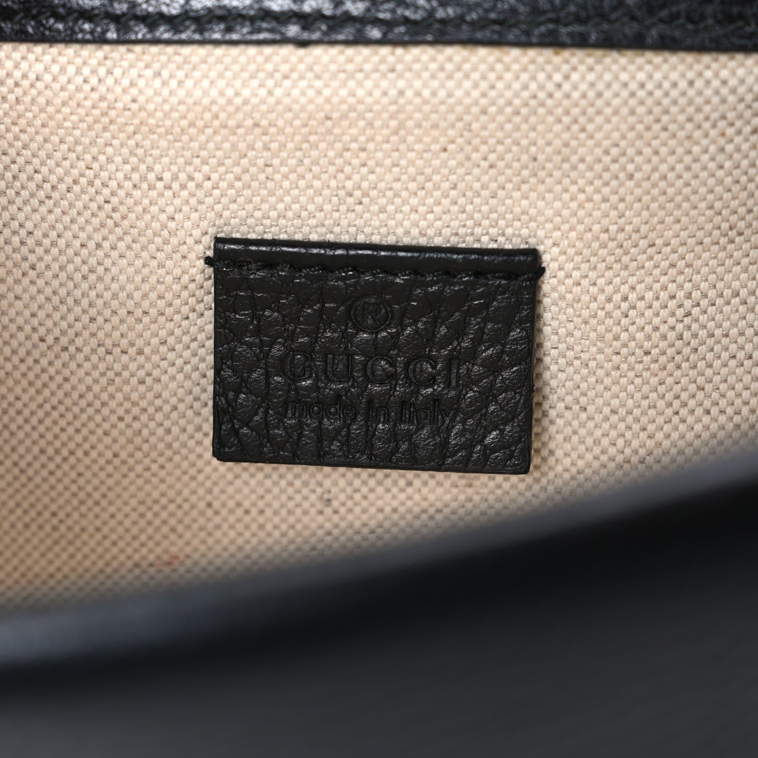 Gucci Calfskin Mini Dionysus Shoulder Bag Black 6 of 11