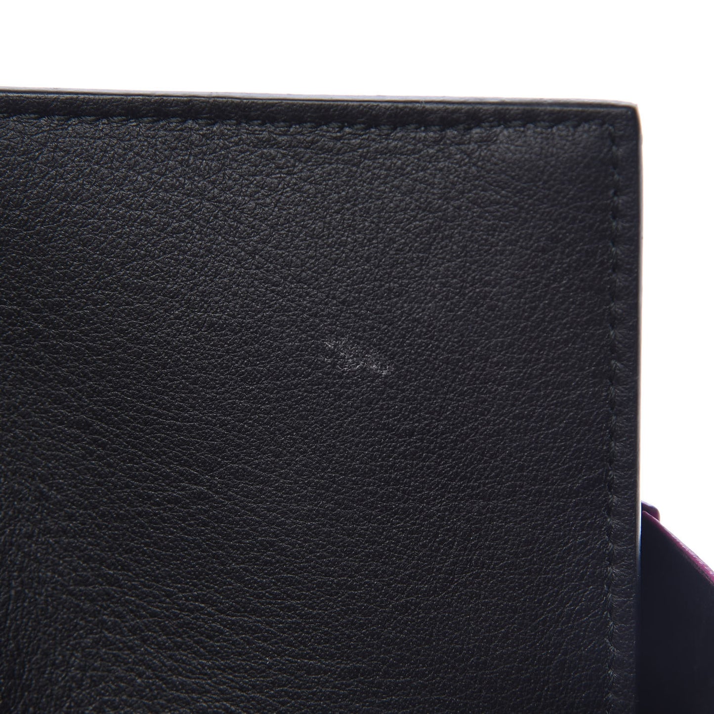 Calfskin XXS Everyday Tote Rose Magenta Black