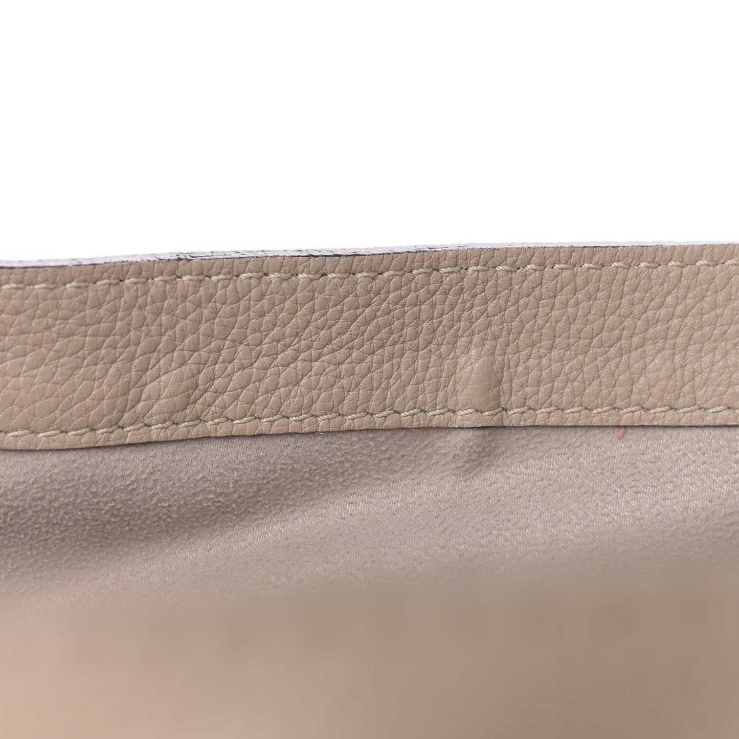 Drummed Calfskin Mini Luggage Dune