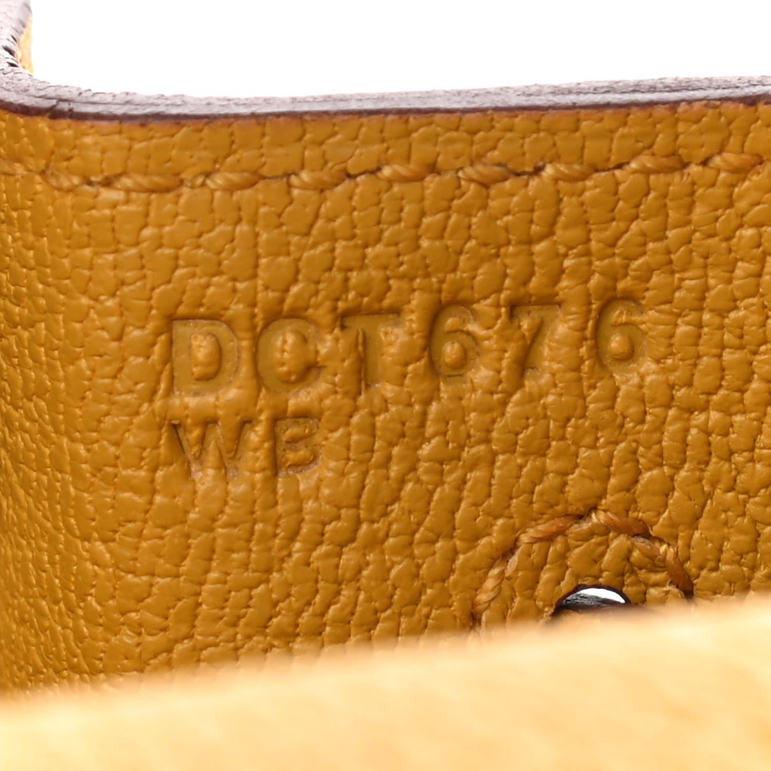 Hermes Togo Kelly Retourne 32 Jaune Ambre 7 of 12