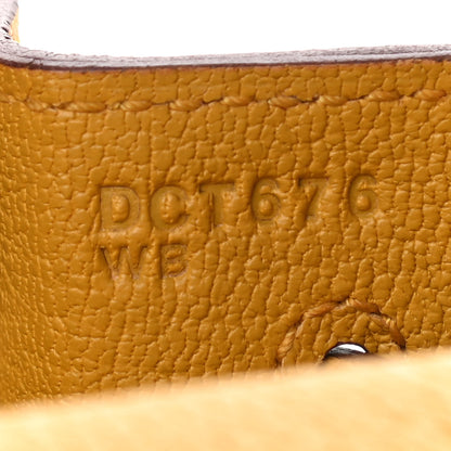 Hermes Togo Kelly Retourne 32 Jaune Ambre 7 of 12