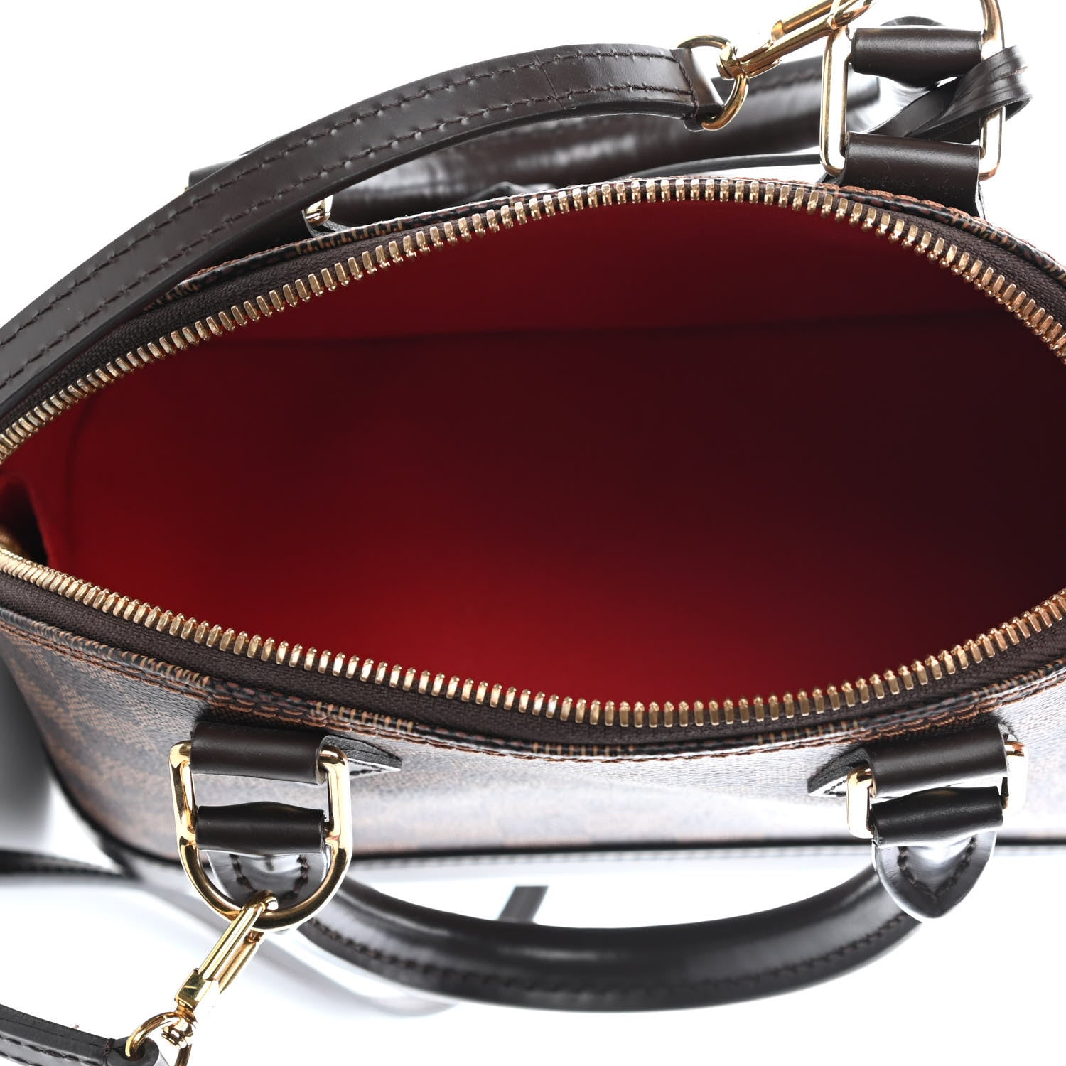 Louis Vuitton Damier Ebene Alma BB 4 of 4
