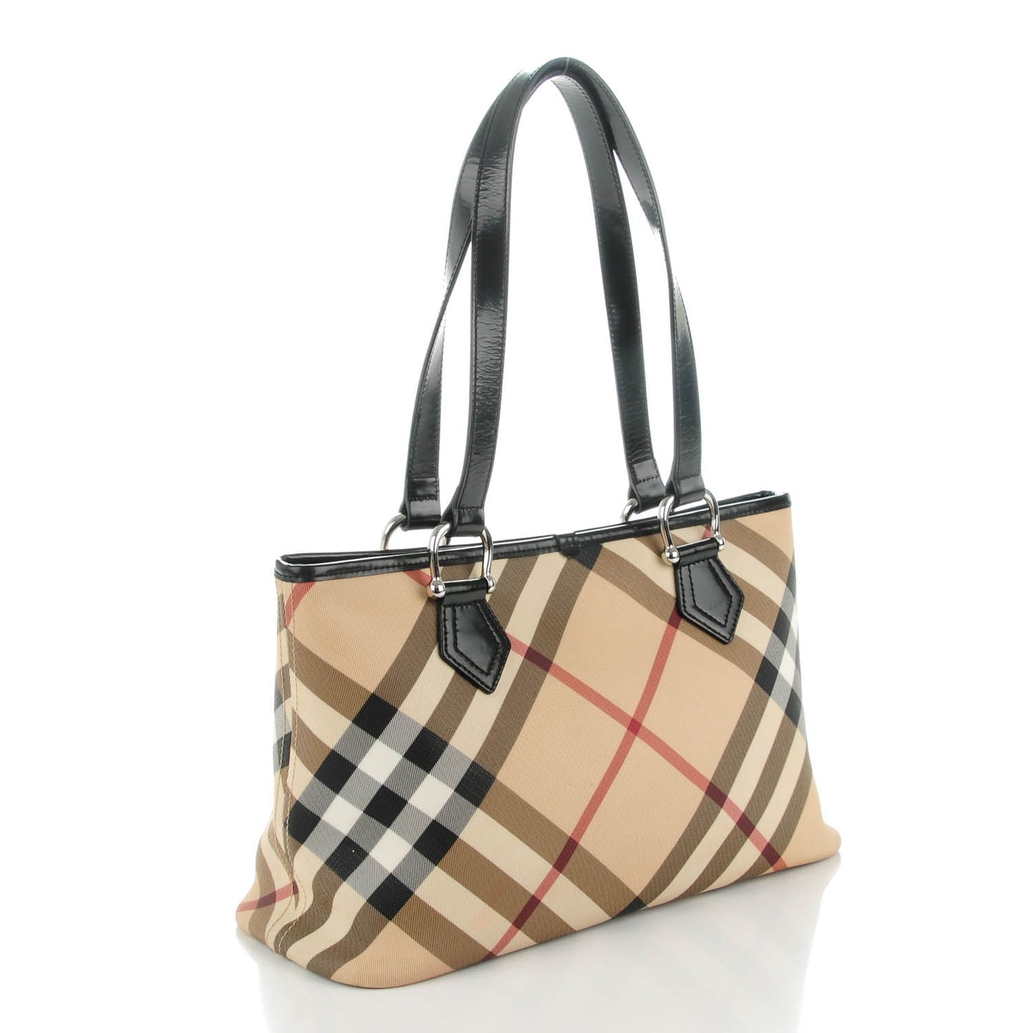 Supernova Check Regent Tote Black