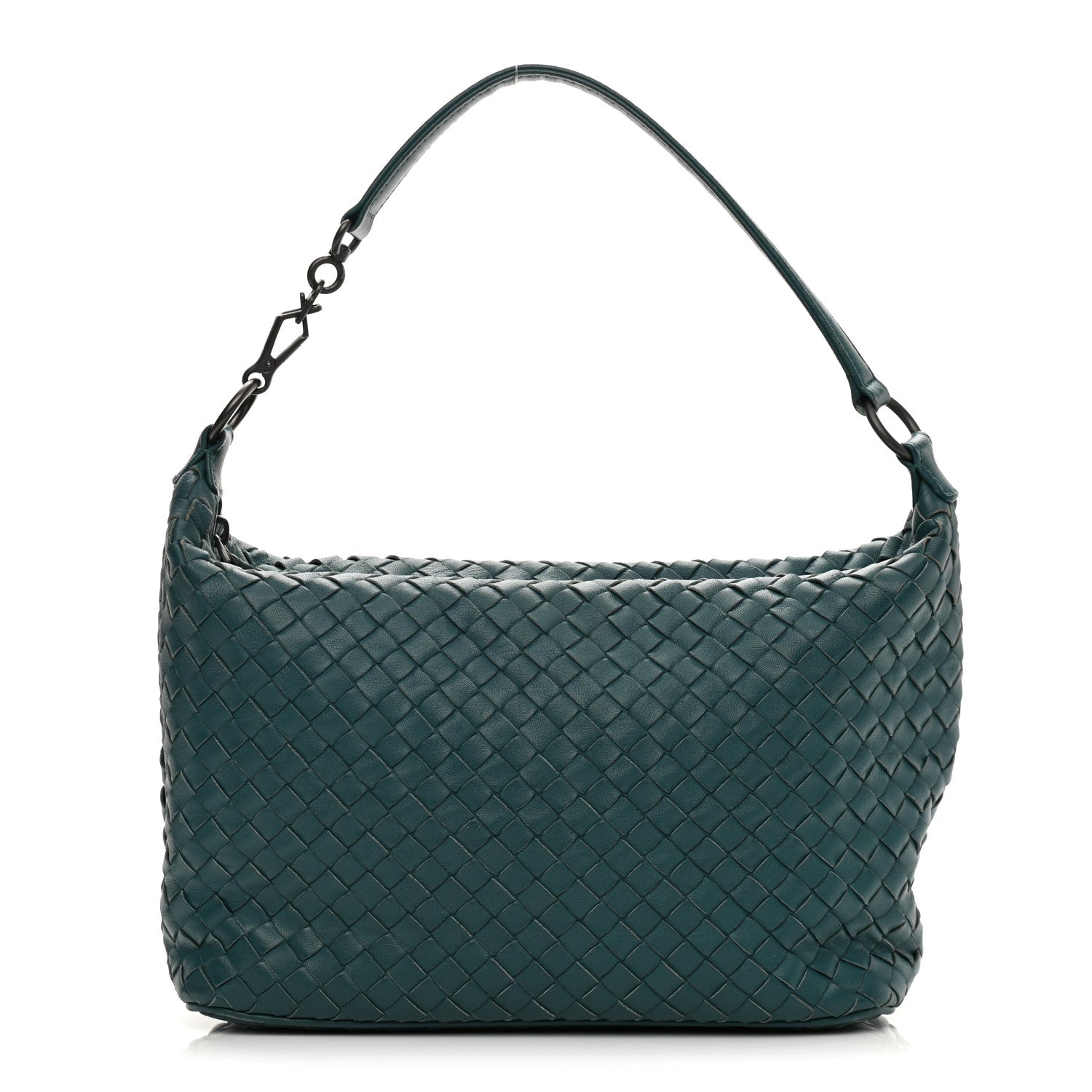 Bottega Veneta Nappa Intrecciato Small Shoulder Bag Mallard 1 of 12