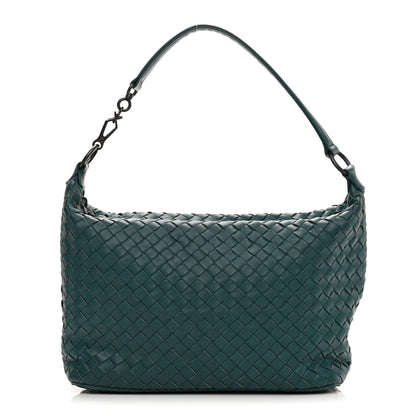 Bottega Veneta Nappa Intrecciato Small Shoulder Bag Mallard 1 of 12