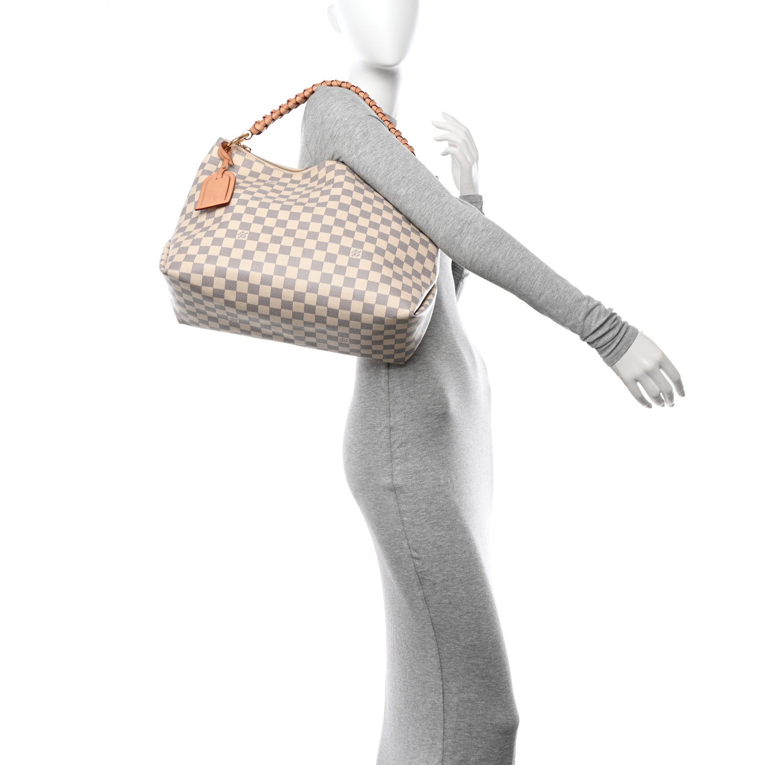 Louis Vuitton Damier Azur Beaubourg Hobo MM 2 of 14