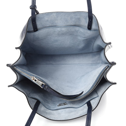 Prada Glace Calf Etiquette Tote Astrale Inchiostro 5 of 10
