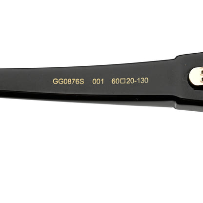 Gucci Acetate Square Frame Sunglasses GG0876S Black 5 of 8