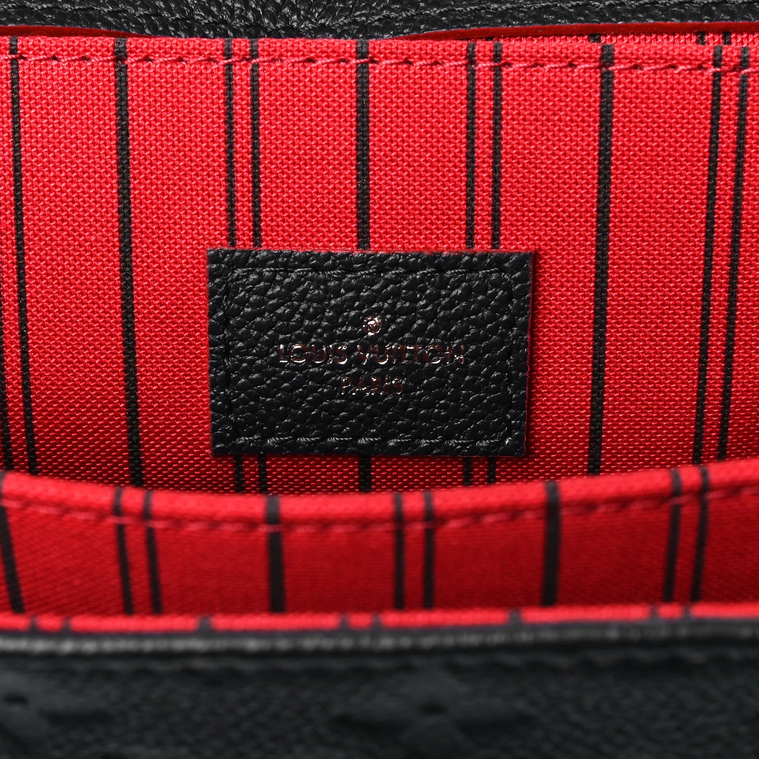 Louis Vuitton Empreinte Pochette Metis Marine Rouge 9 of 10