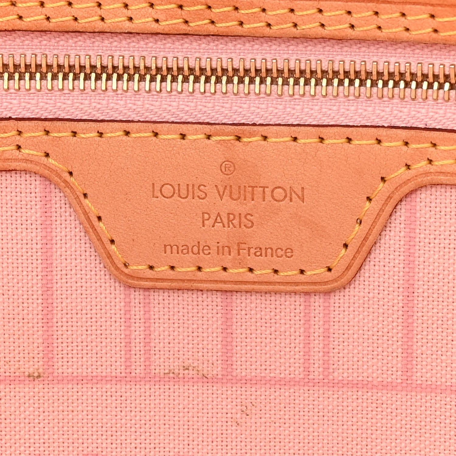 Louis Vuitton Damier Azur Neo Neverfull MM Rose Ballerine 6 of 16